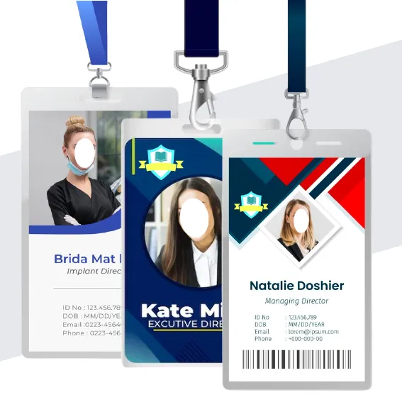 Diseños personalizados para carnet